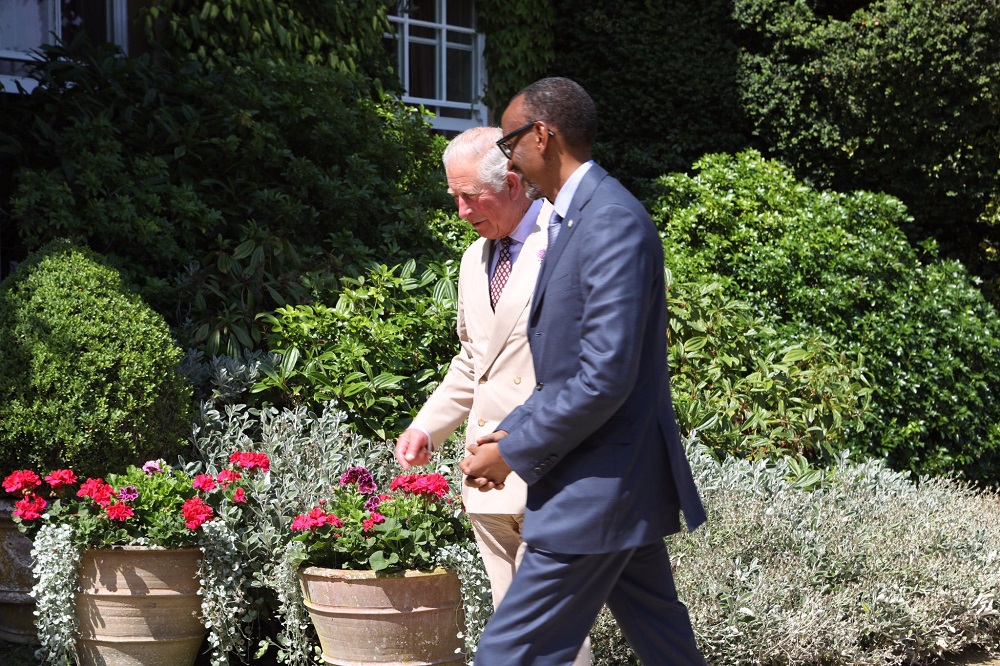 They discussed the upcoming Commonwealth Heads of Government Meeting that will be hosted by Rwanda in June 2020