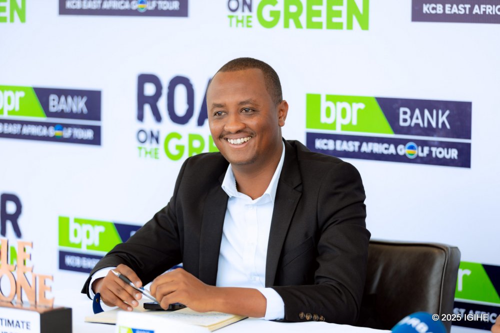 The Head of Golf at Kigali Golf Resorts & Villas, Rama Donneur, praised BPR Bank’s role in popularizing the sport in Rwanda.