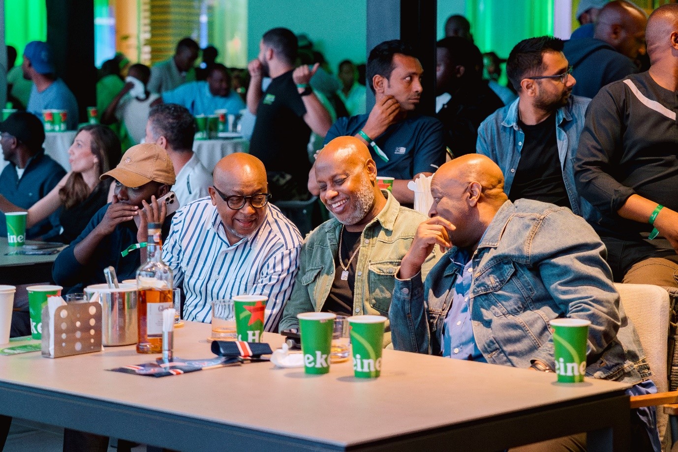 Guests enjoyed the full Heineken treatment, from crisp, ice-cold beers to gourmet cuisine, all curated for an unforgettable fan experience.