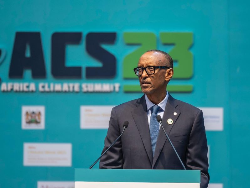 President Kagame has shed light on Rwanda’s strategy to become a destination for international  climate  financing and investment.  