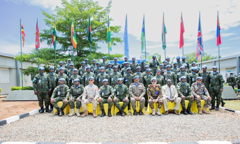 The ceremony was attended by senior UNMISS officials from various sectors and members of the Rwandan community residing in South Sudan.