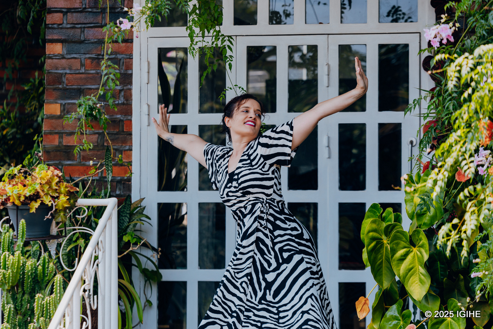 Hilde Cannoodt is one of the few foreigners who have truly dedicated themselves to Rwandan traditional dance.