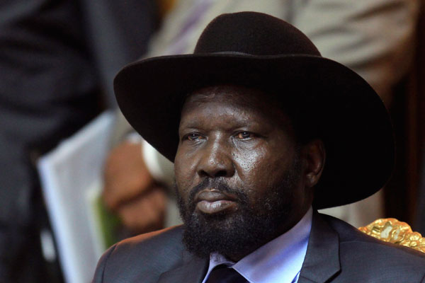 South Sudan leader Salva Kiir