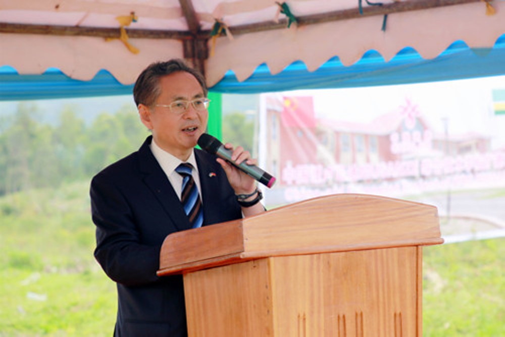 Rao Hongwei is the Ambassador Extraordinary and Plenipotentiary of  the People's Republic of China to the Republic of Rwanda.