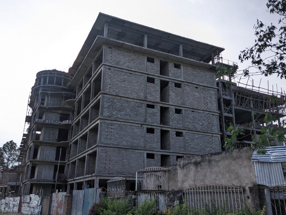 This hotel, being built by the family of former President Pasteur Bizimungu, will be a five-star establishment.