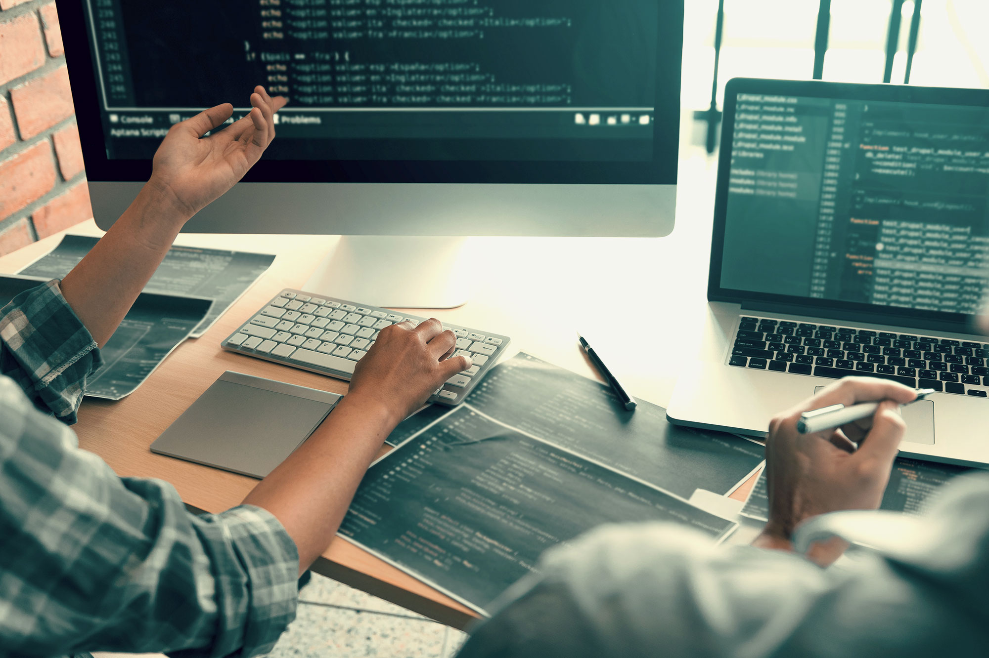 Web developers ensure that websites perform well across devices and meet accessibility standards.