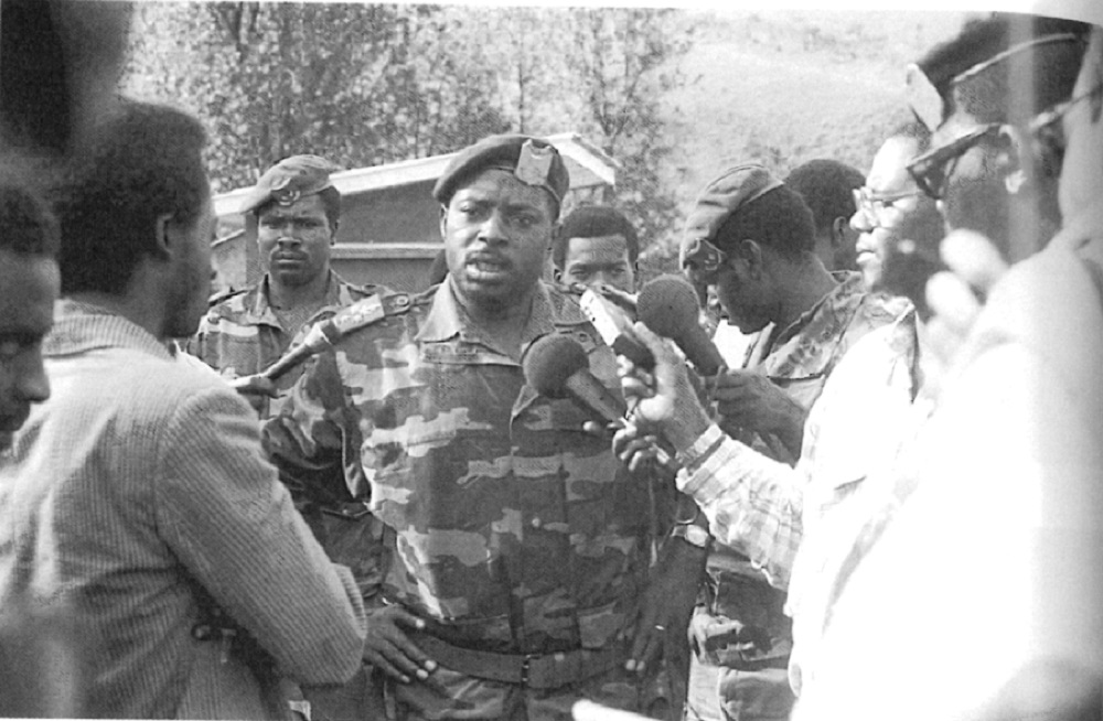 Gen Nsabimana, confronted with the map outlining the withdrawal area, voiced frustration about the army’s retreat.