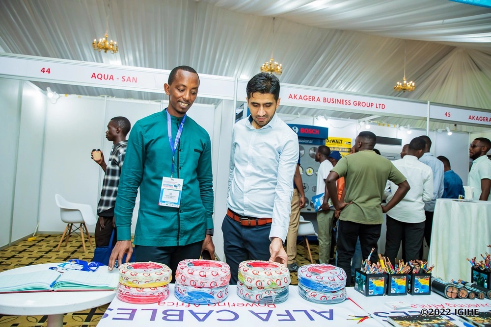 The exhibition brought together 50 entrepreneurs.