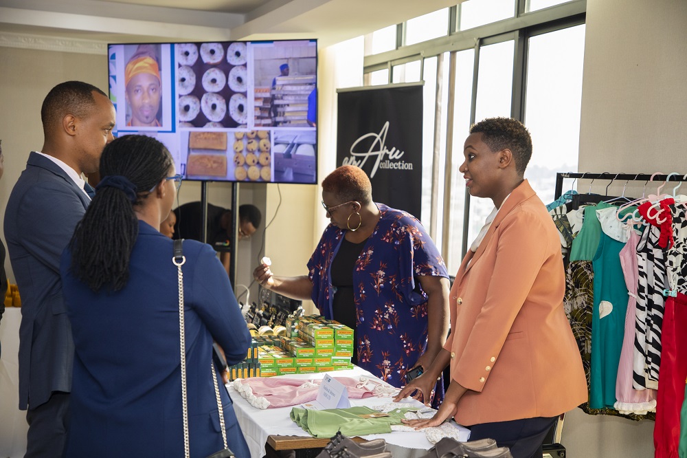 Entrepreneurs showcased their activities at the event. 