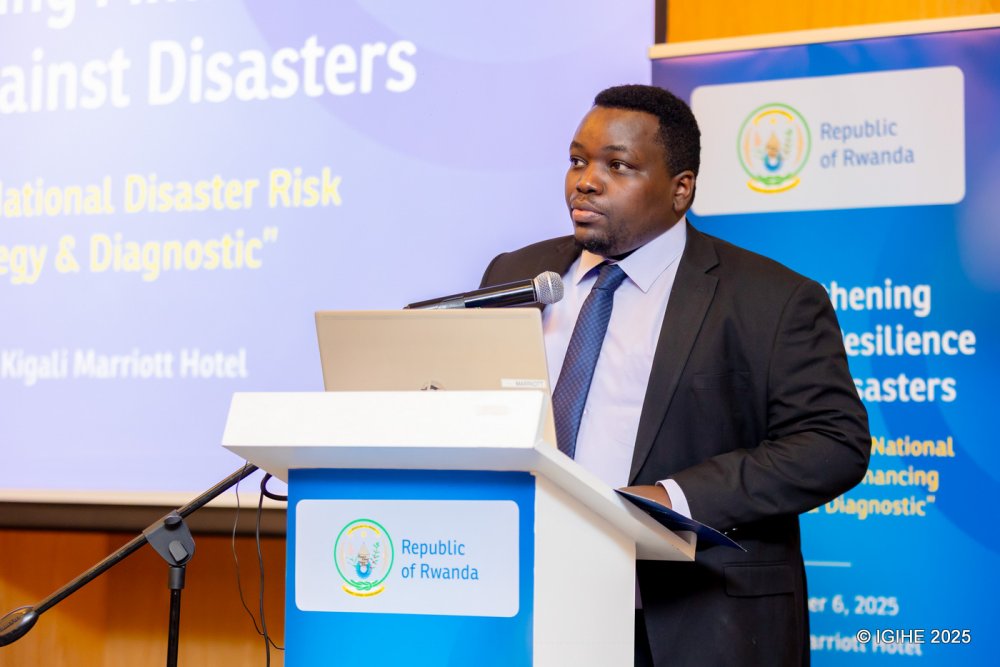 Kabera Godfrey, Minister of State for the National Treasury at MINECOFIN, said disasters such as floods, landslides, and earthquakes cost the country about $145 million each year.