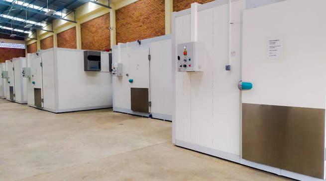 Newly received freezers capacitate Rwanda to receive all types of Covid-19 vaccines. 