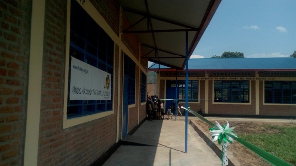 The classrooms’ construction which started this year, was completed at a cost of Rwf 35 million