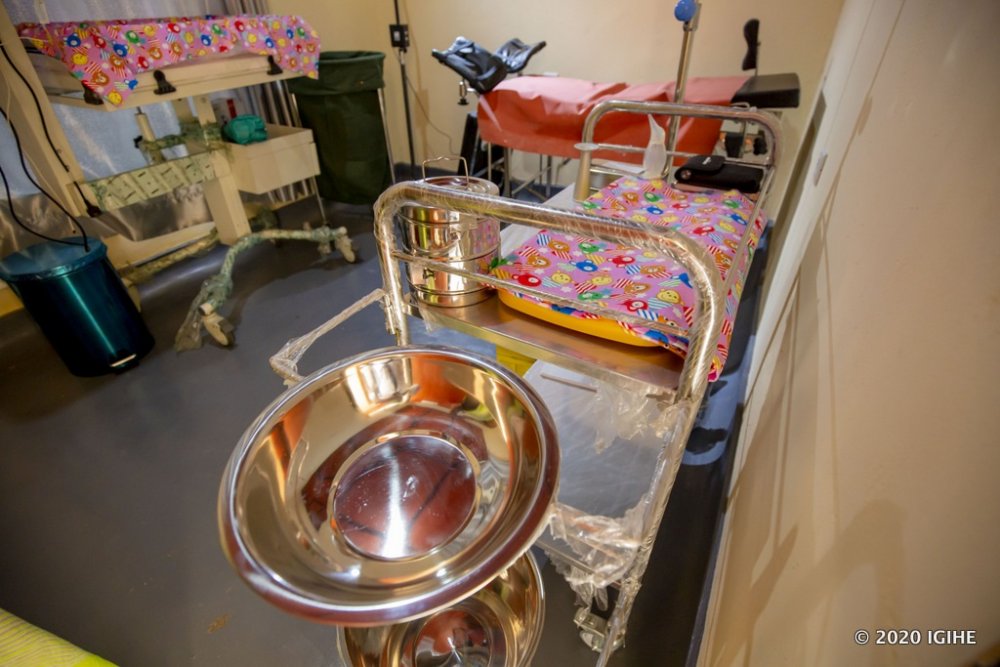 The maternity ward is equipped with all the necessary equipment