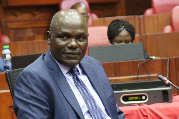 Lawyer Wafula Chebukati, who was nominated for the position of IEBC chairperson, appears before the selection panel. Kenyans have been asked to present their views on the suitability of the nominees for IEBC positions.