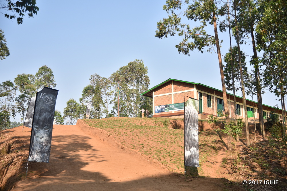 Schools are among infrastructures built for communities in the outskirts of parks.