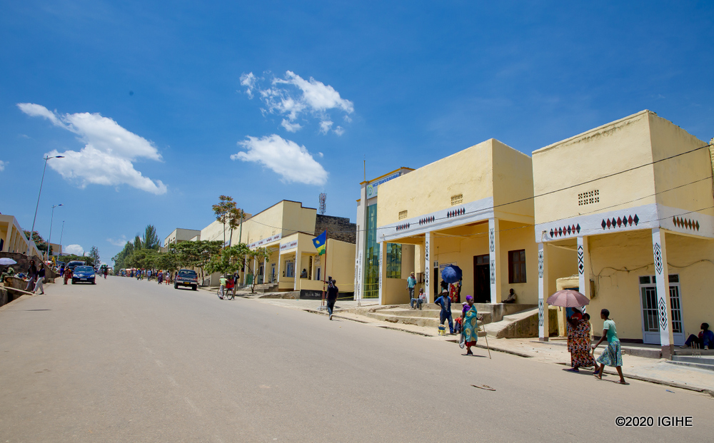 The current view of Nyanza town.