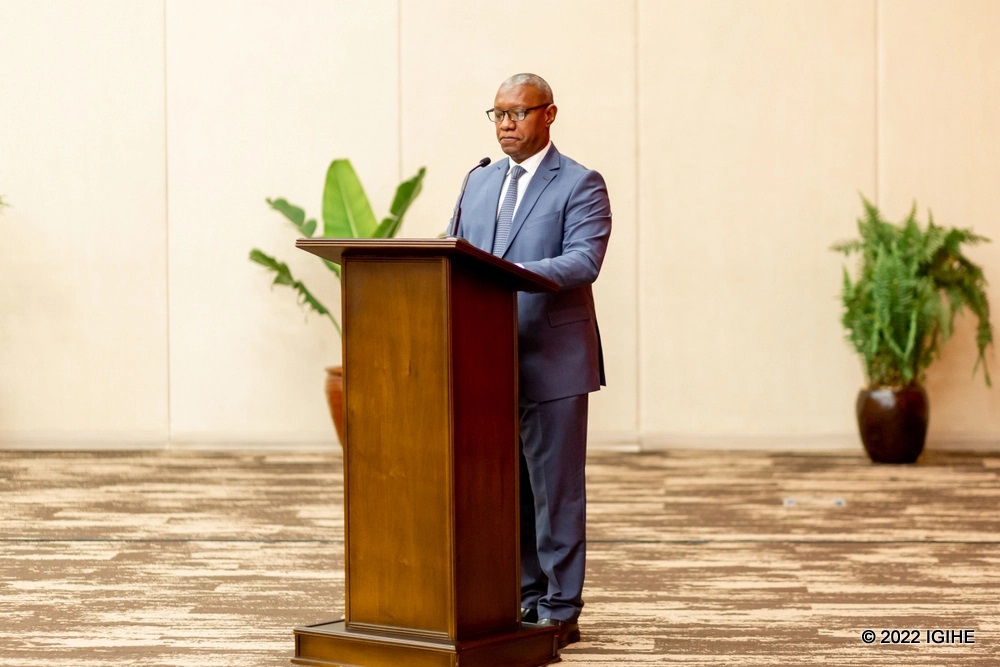 Patrick Ndimubanzi, the Executive Secretary of Rwanda Human Resources for Health.