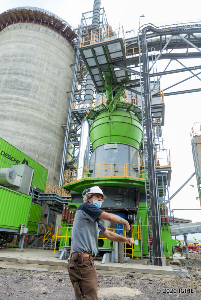 The plant aims to increase the volume of cement produced in Rwanda and close the gap in the market