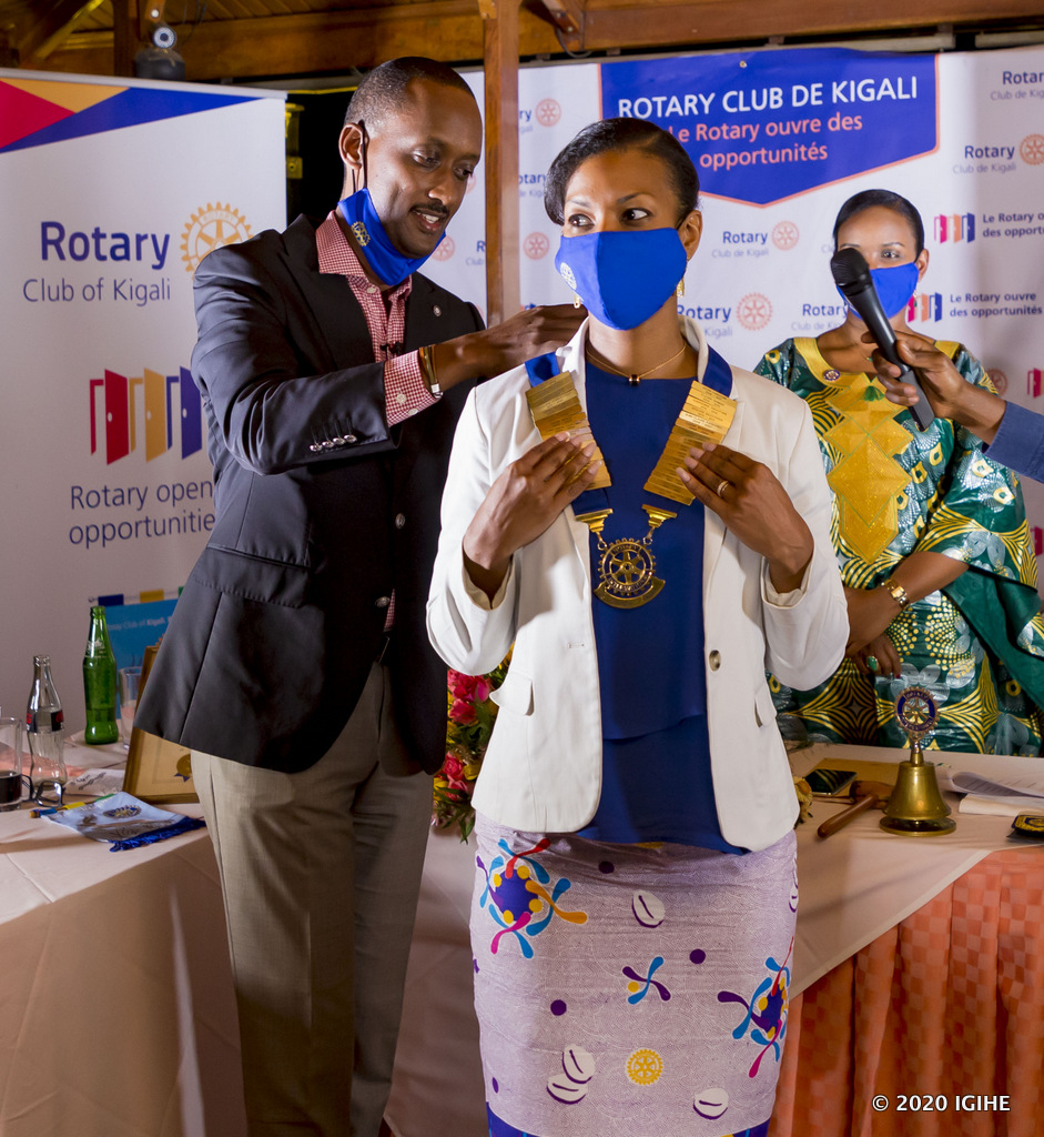  Doukouré Says she will be working hand in hand with Eddy Sebera as Vice President and in charge of Projects;