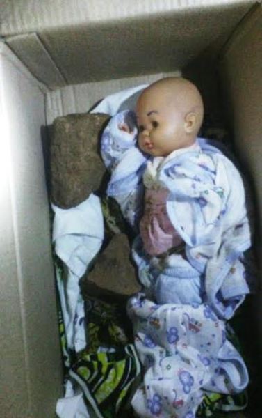 It is said that the nurse lied to the mother that the newly born baby had died, handed her a box in which they found a toy and two stones as they went for burial.