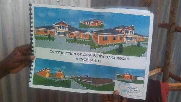 The master plan of new memorial under construction