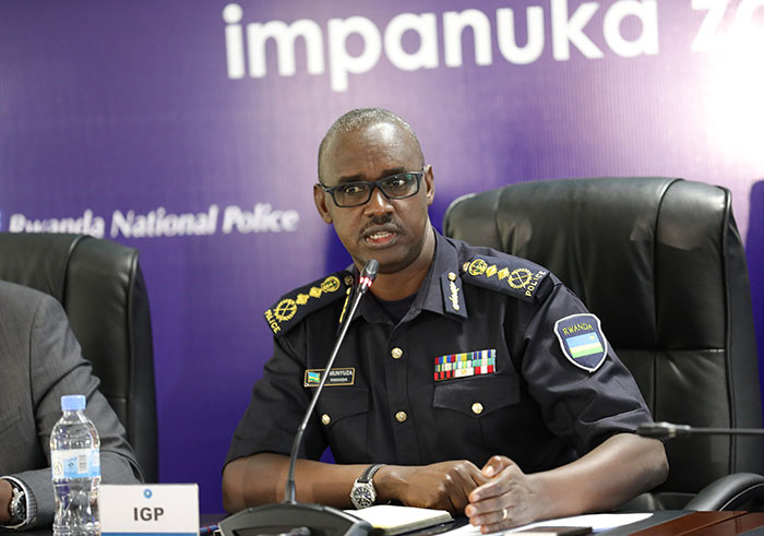 IGP Dan Munyuza told media that traffic cameras are to installed on all highways. 