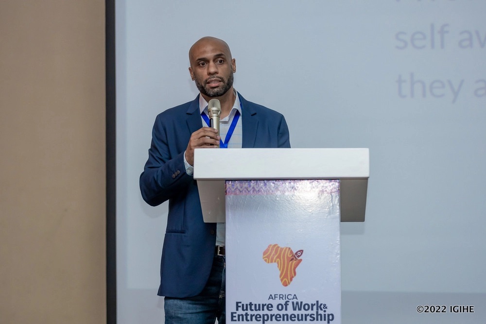 Dr. Gaidi Faraj, one of entrepreneurs who attended the summit. 