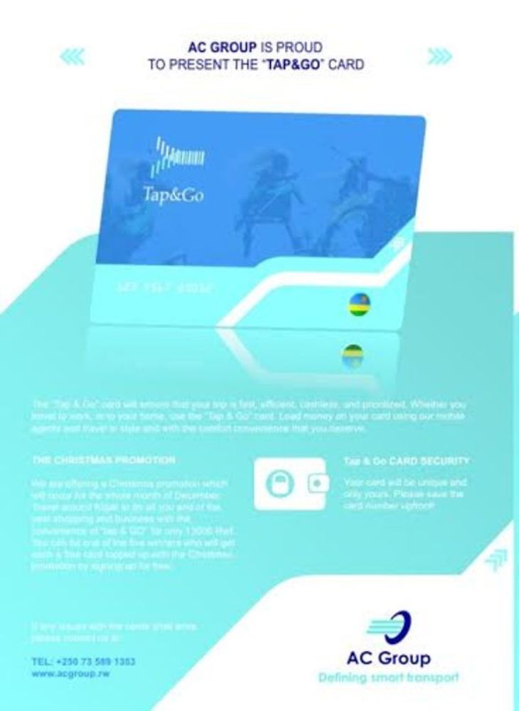 The brilliant technological 'Tap&GO' cards, brought on by AC Group