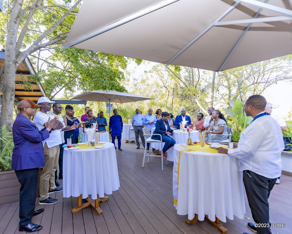The event was attended by a large number of Rotarians.