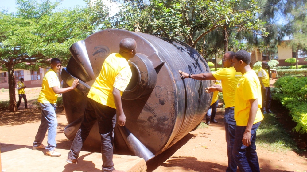 The tank is expected to solve water scarcity related challenges