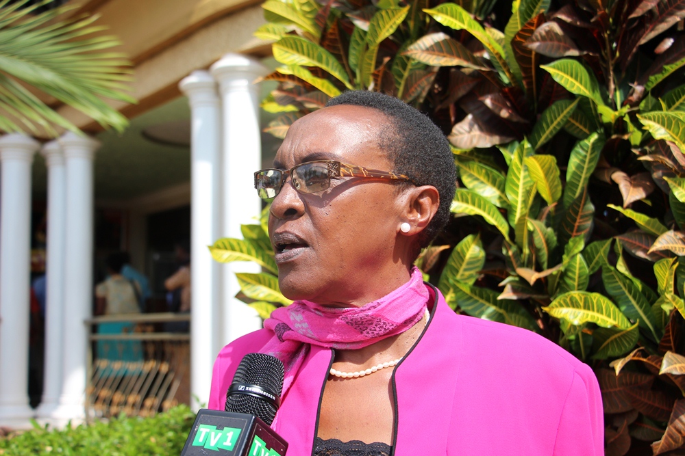 The Chairperson of Transparency International Rwanda, Ingabire Marie Immaculée