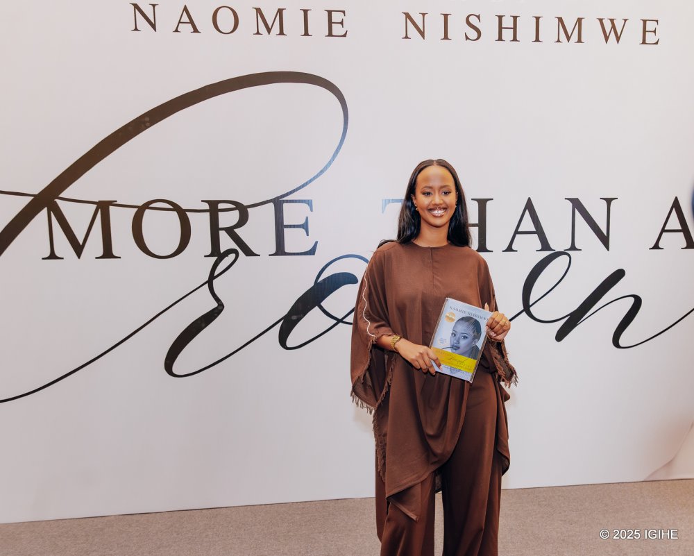All eyes were on Miss Nishimwe Naomie as she launched her book, ‘More than a Crown.’