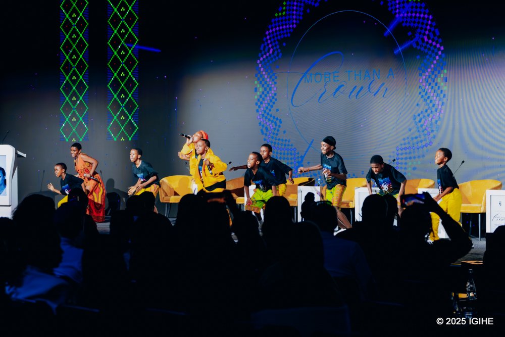 Children from the Sherry Silver Foundation entertained guests at the launch.