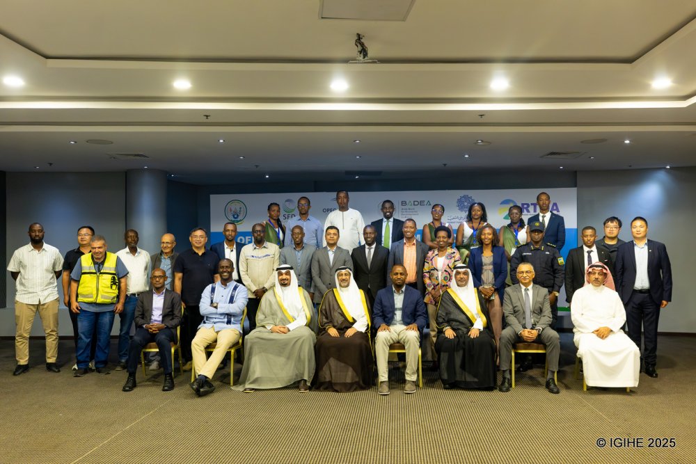 The inauguration event was attended by government officials, residents, and representatives of development partners.