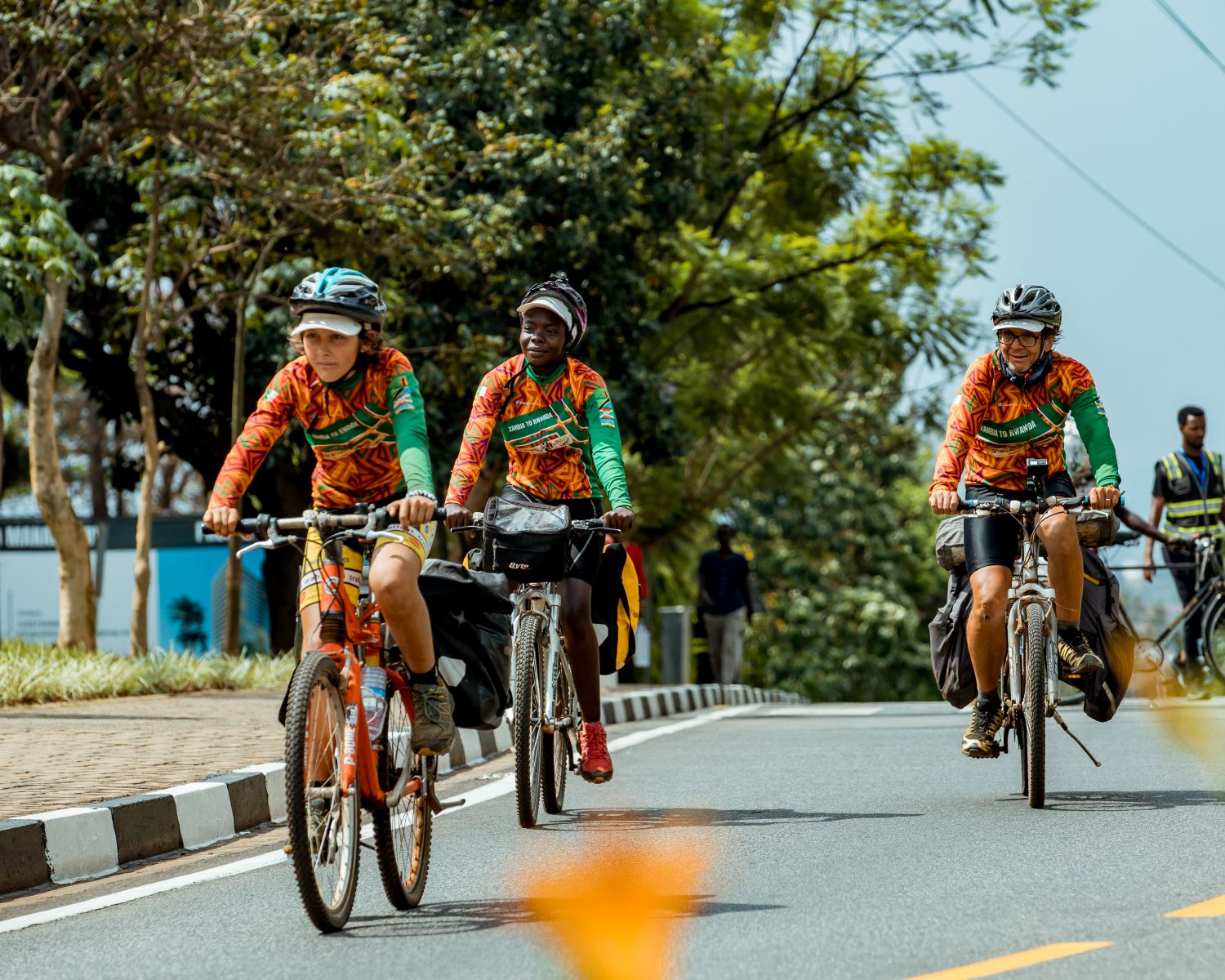 Matteo Sametti praised Rwanda’s roads as well-engineered and well-maintained.