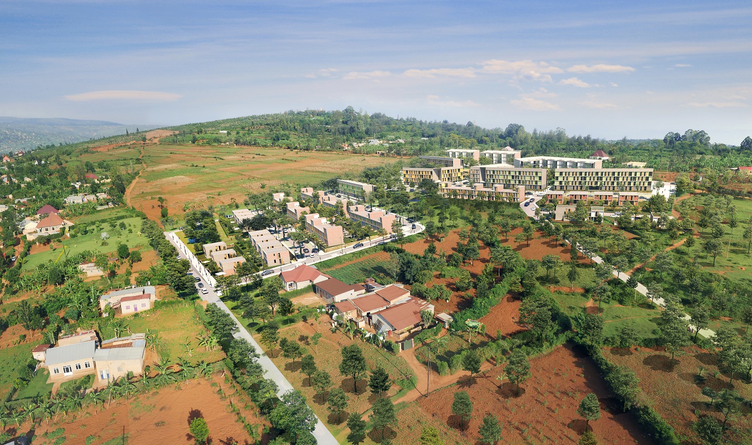 Image of the site for Masaka project in Kicukiro District