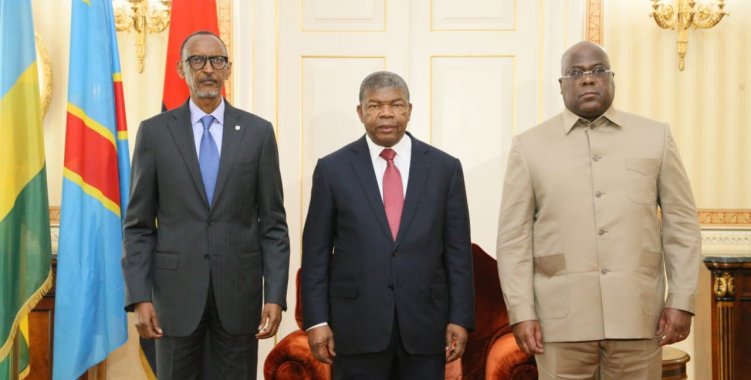 Angolan President Lourenço has held phone conversations with Kagame and Tshisekedi. 