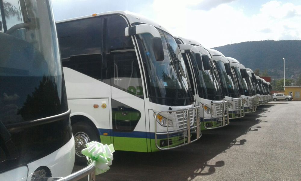Newly launched buses 
