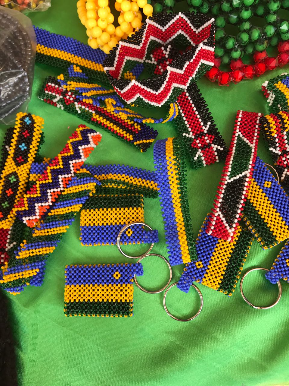 Other Rwandan women doing business in Kenya used this event to showcase products mainly arts and crafts, cloths, shoes and carpets.
