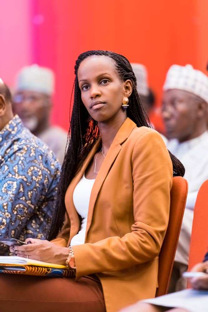 Rwanda's chief tourism officer, Belise Kariza