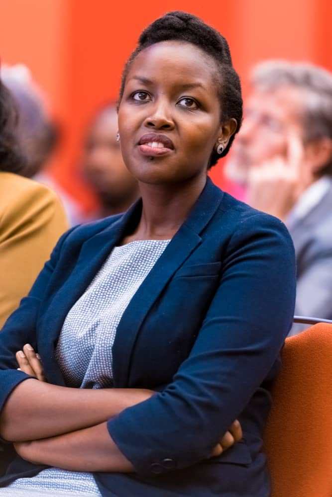 The Minister for ICT and Innovation, Paula Ingabire was present at the event