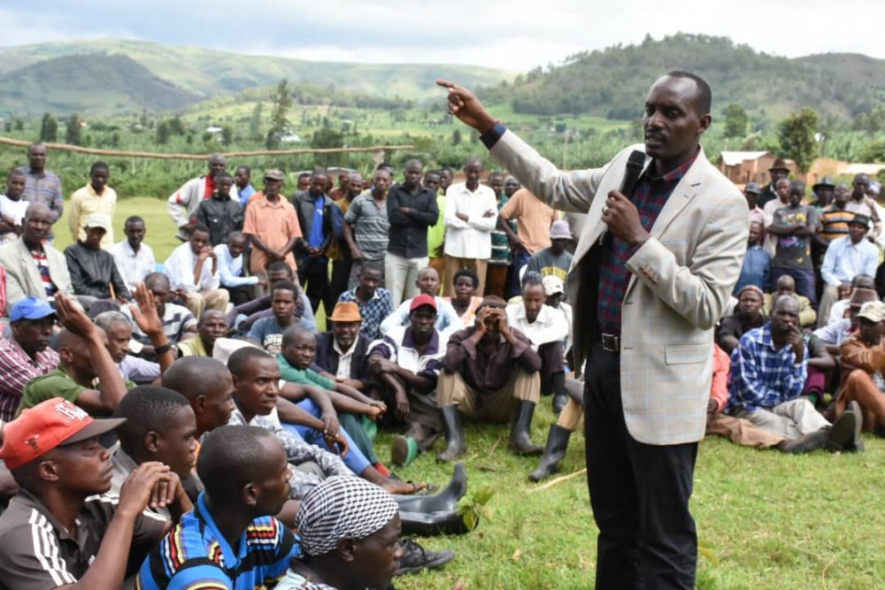 Governor Mfulukye asked residents to abandon illegal trade