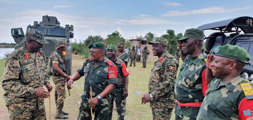 An advance team from the UPDF is staying in Bunia, as part of the force-sharing arrangement with the Armed Forces of the Democratic Republic of Congo (FARDC).