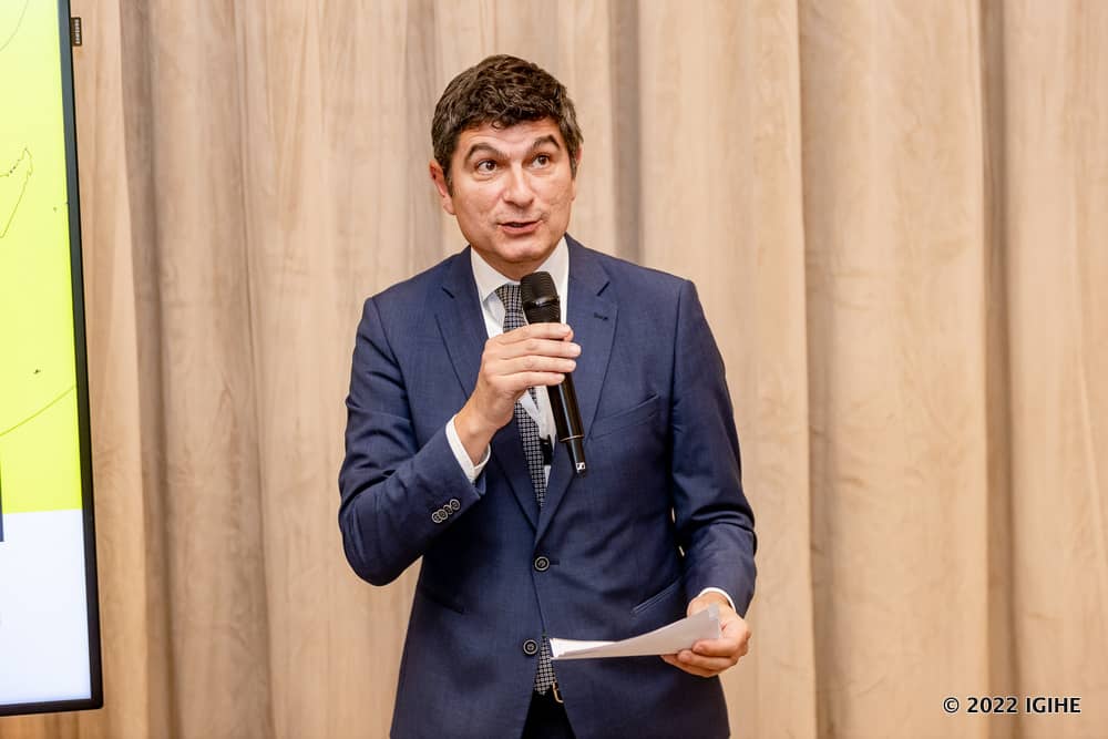 The Director for International Affairs at the Ministry of Infrastructure and Water Management in the Netherlands, Dr. Peter Diez also attended the event.