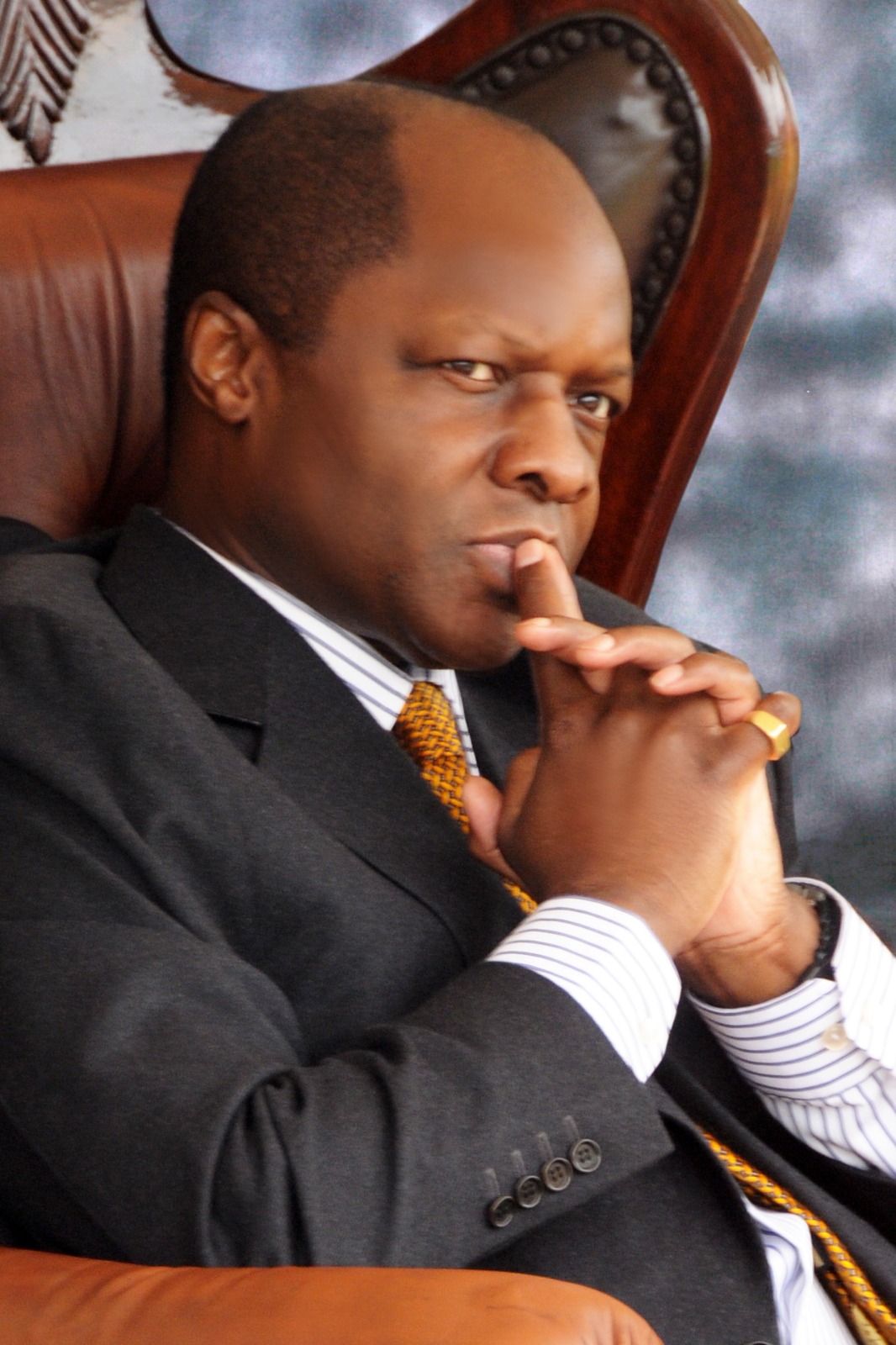 3. Buganda Kingdom Royal Monarch  Ronald Muwenda Mutebi II. His medical leave in Namibia has been cut short over insecurity reasons