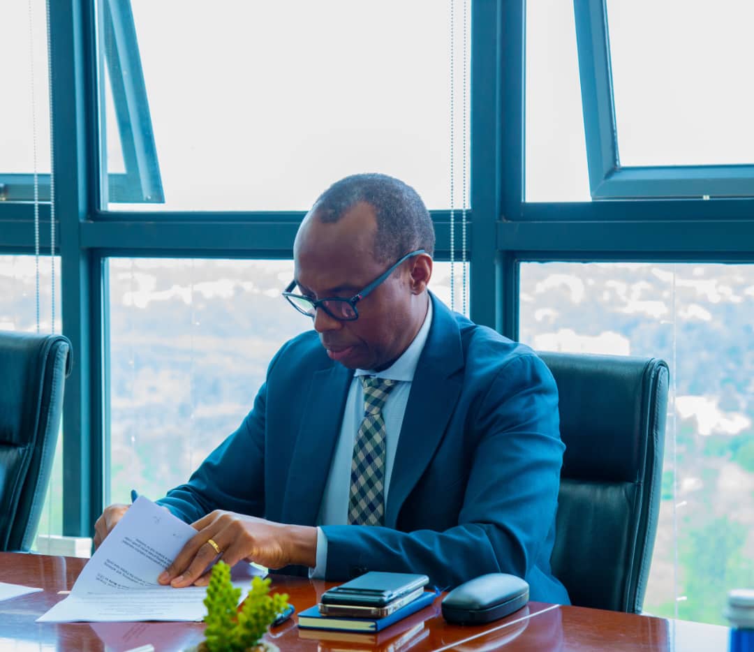 The CEO of RDB, Francis Gatare signed the MoU on behalf of Rwanda.