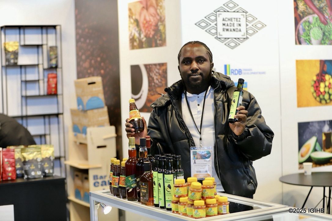 Niyindorera Guershom, CEO of Aubin Produce International, shared his excitement about participating in the exhibition