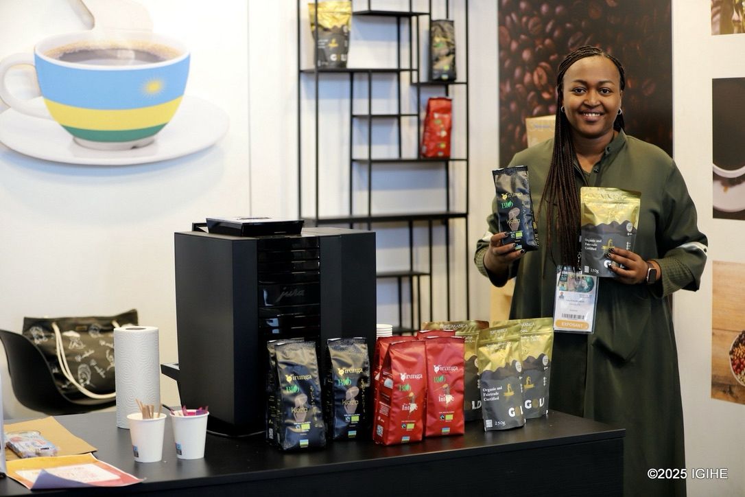 Nzungize Keza Anita, Sales and Marketing Manager at COOPAC LTD, a coffee export company, is attending for the fourth time since 2022.