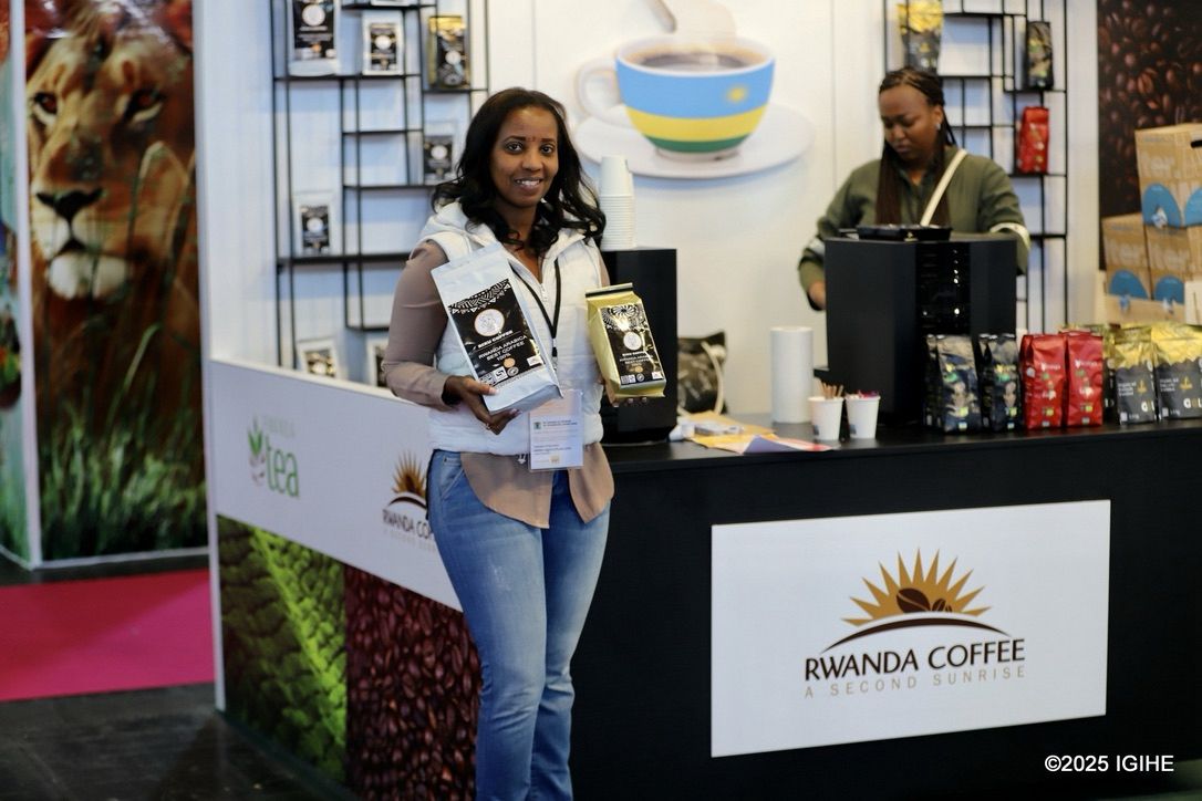 Ritha Umutoni, Founder and CEO of RIXU Rwanda Coffee, cited valuable engagements with coffee traders, distributors, and consumers.
