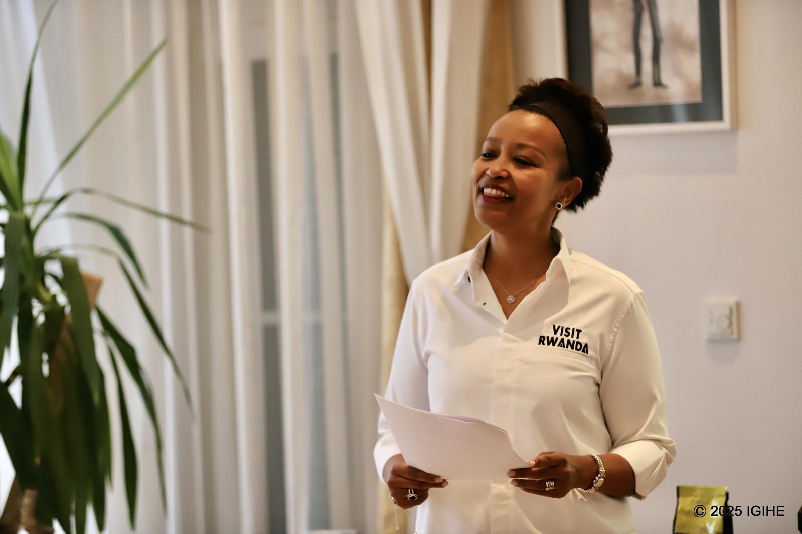Ndatirwa Jeanne addressed the role of women in Rwanda over the past 30 years, highlighting the importance of creating a supportive environment to encourage the participation of every daughter and son of Rwanda in the country’s development.